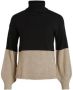 Vila Gebreide pullover in colour-blocking-design model 'VIRIL' - Thumbnail 2
