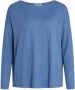 Vila Trui Noos Knit Abella L S Federal Blue - Thumbnail 2