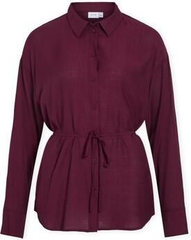 Vila Blouse Hikka Long Shirt Fig