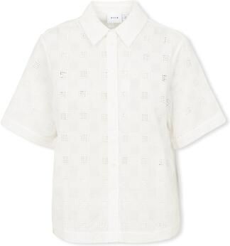 Vila Blouse Lucie Shirt 2 4 Cloud Dancer