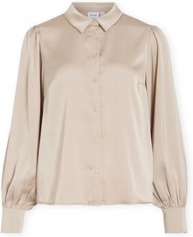Vila Blouse Noos Enna Ravenna Shirt Cement - Foto 2