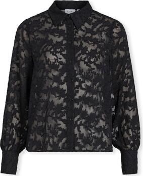 Vila Blouse Noos Flema New Shirt L S Black