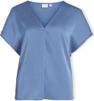 Vila Korte blouse met vleermuismouwen model 'ELLETTE'