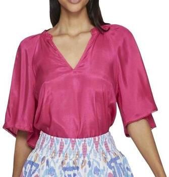 Vila Blouseshirt met V-hals model 'TINNA'