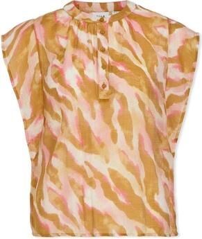 Vila Blouse Top Lyria Soa Wood Thrush