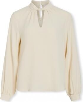 Vila Blouse Top Surashil LS Birch