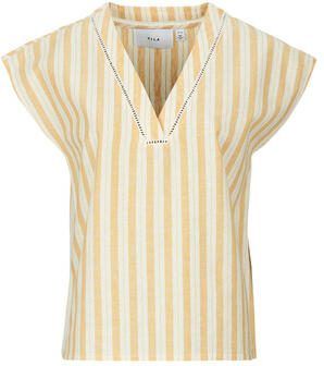 Vila Blouse VISELDIA V-NECK S S TOP