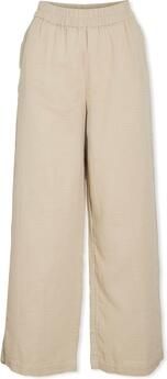 Vila Broek Lania Wide Trousers Feather Grey