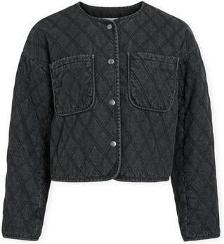 Vila Donsjas Kvilla Jacket Dark Grey Denim