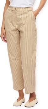 Vila Harembroek Rekka Trousers Birch Travertine