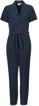 VILA jumpsuit VILISTI donkerblauw