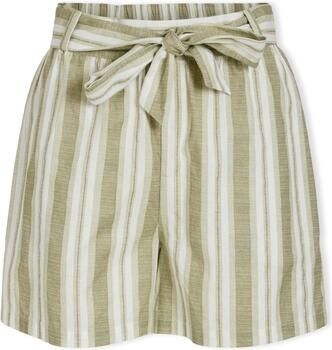 Vila Korte Broek Etni Shorts Egret Oil Green