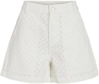 Vila Korte Broek Vipolly Pointelle Denim
