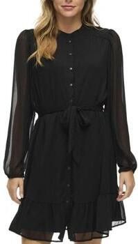 Vila Chiffon jurk VIFALIA L S DRESS NOOS - Foto 6