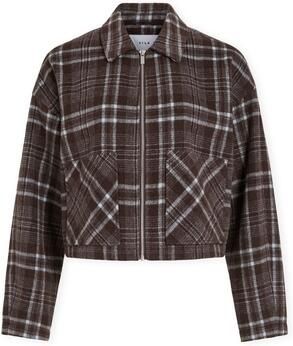 Vila Mantel Karine Jacket Coffee Bean Blue