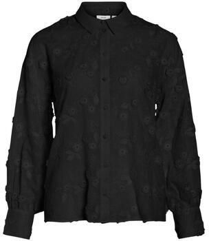 Vila Blouse Shirt Simone Black Beauty