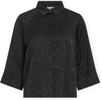 Vila Overhemd Salina Shirt Black Beauty