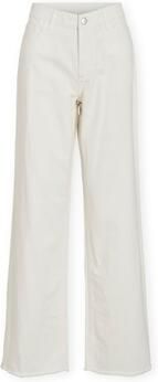 Vila Straight Jeans Palma Wide Jeans Snow White