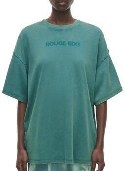 Vila T-shirt Korte Mouw Rouge Edit