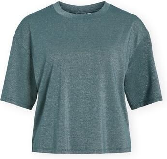 Vila T-shirt Korte Mouw T-Shirt Luxi Atlantic Deep