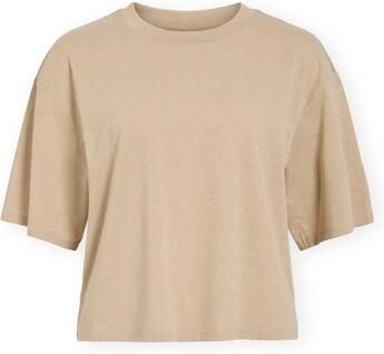 Vila T-shirt Korte Mouw T-Shirt Luxi Birch