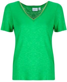 Vila T-shirt Korte Mouw VINOEL