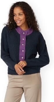 Vila Trui Chino Cardigan Total Eclipse