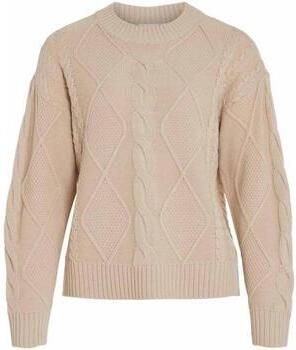 VILA gebreide trui beige