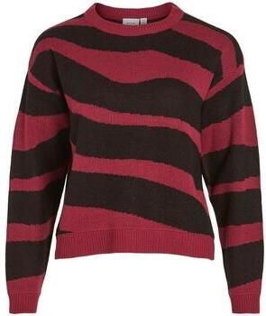 Vila Jacquard Gebreide Top voor Dames Purple Dames