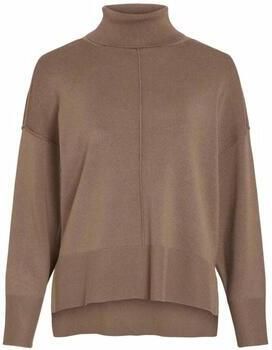 Vila Oversized gebreide pullover met col model 'OSTRIA'