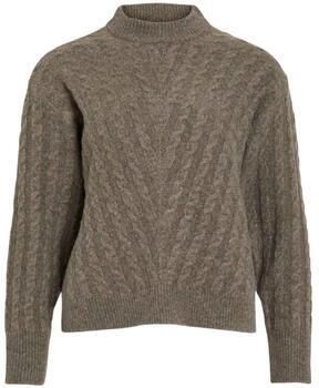 Vila Trui Relli Highneck Knit Falcon