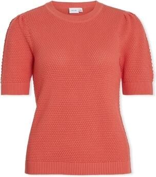 Vila Gebreide pullover met ribboorden model 'DALO'