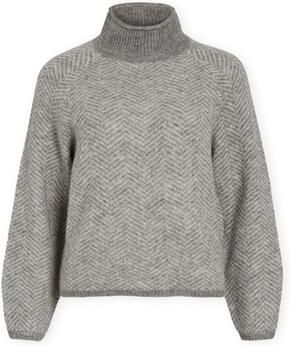 Vila Trui Noos Lory High Knit Medium Grey