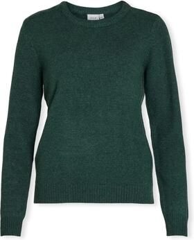 Vila Trui met ronde hals VIRIL O-NECK L S KNIT TOP NOOS