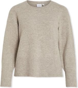 Vila Trui Primia Knit Natural Melange