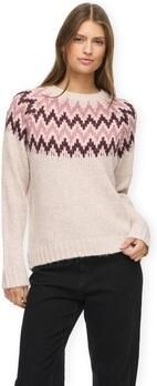 Vila Trui Toni Knit Super Light Natural Melange Port Royal - Foto 2