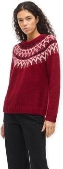 Vila Trui Tui Knit Jester Red Slmn Navy