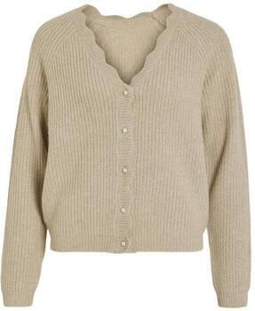 Vila Herfst Winter Dames Gebreide Kleding Collectie Yellow Dames