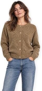 Vila Vest Junisa Cardigan Forest Night Melange