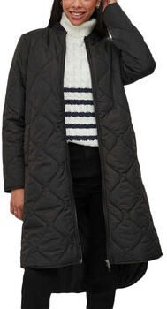 Vila Doorgestikte mantel met opstaande kraag - Foto 2