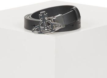 Vivienne Westwood Riem SMALL LINE ORB BUCKLE BRASS