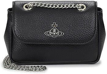 Vivienne Westwood Orb Logo Ketting Schouderband Tas Black Dames - Foto 5