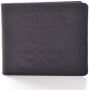 Von Dutch Portemonnee met overslag 100% Leer Bruin Black Heren - Thumbnail 1