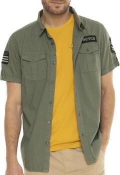 Von Dutch Overhemd Korte Mouw Popline