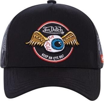 Von Dutch Originals Trucker Unisex Caps zwart Maat ONE SIZE Accessoires - Foto 5