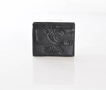 Von Dutch Zwarte leren portemonnee Wekelijkse editie Black Unisex - Foto 3