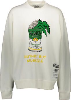 Von Dutch Popeye Crewneck Sweatshirt White