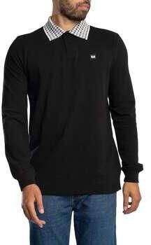 Weekend Offender Polo Shirt Lange Mouw Lindley poloshirt met lange mouwen