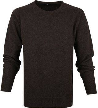 William Lockie Sweater Lamswol Cocoa Bruin