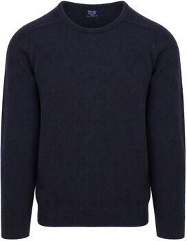 William Lockie Sweater Lamswol Navy